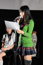鈴木里香（AKB48研究生）は「キャラクターに息を吹き込むということをやってみたいと思っていたので、がんばりたい」と発言。