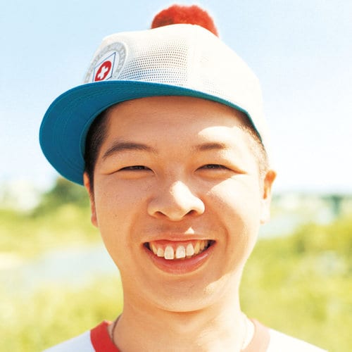 DJケミカルの顔がフィーチャーされた最新アルバム「ファンキーモンキーベイビーズ4」ジャケット。