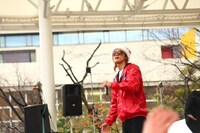 地元新潟のファンに新曲をプレゼントしたTOCサンタ。