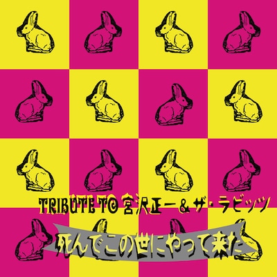 アルバム「TRIBUTE TO 宮沢正一＆ザ・ラビッツ / 死んでこの世にやって来た」ジャケット