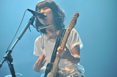 橋本絵莉子（チャットモンチー）（撮影：古溪一道）