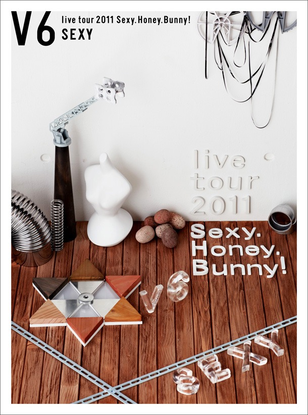 DVD「V6 live tour 2011 Sexy.Honey.Bunny!」SEXY盤ジャケット