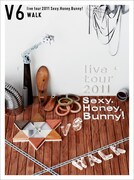 DVD「V6 live tour 2011 Sexy.Honey.Bunny!」WALK盤ジャケット