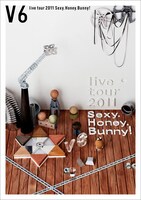 DVD「V6 live tour 2011 Sexy.Honey.Bunny!」通常盤ジャケット