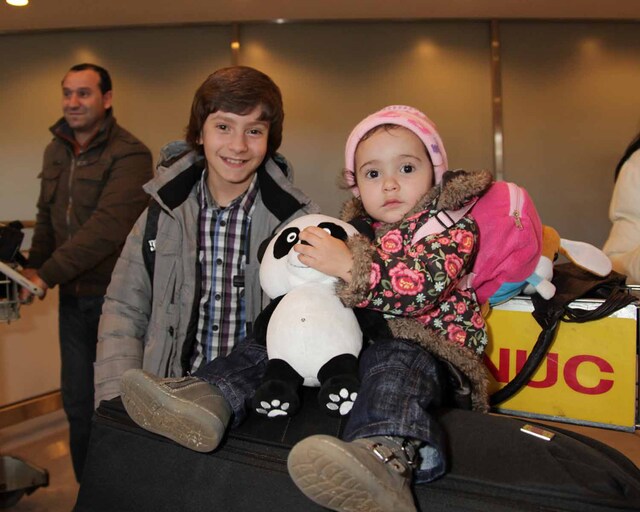 妹のニコルちゃんはまだ1歳。