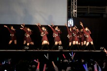 「片想いFinally」を初披露するSKE48。 (C)AKS