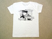 岡村靖幸の新作Tシャツ前身頃。
