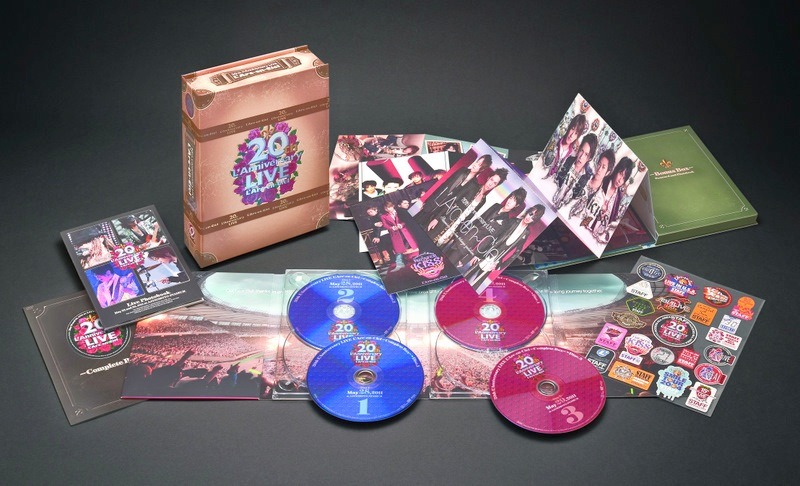 豪華特典満載の「20th L'Anniversary LIVE -Complete Box-」。