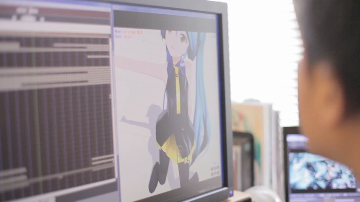 Google ChromeグローバルキャンペーンCMのワンシーン。