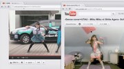 Google ChromeグローバルキャンペーンCMのワンシーン。
