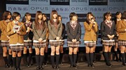 「乃木坂46 クリスマス・スペシャルウィーク＠OPUS」記者会見の様子。