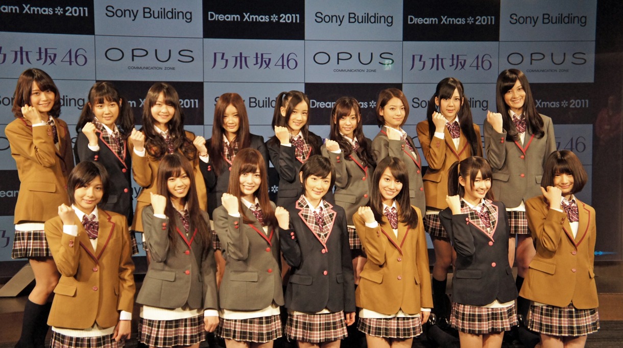 「乃木坂46 クリスマス・スペシャルウィーク＠OPUS」記者会見の様子。