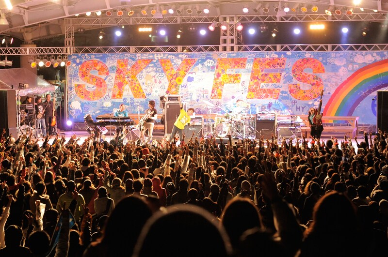 12月23日に開催された「SKY Fes ～僕らはいつも繋がっている～」の様子。