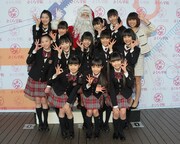 「ベリシュビッッ」リリース記念イベントでのさくら学院。