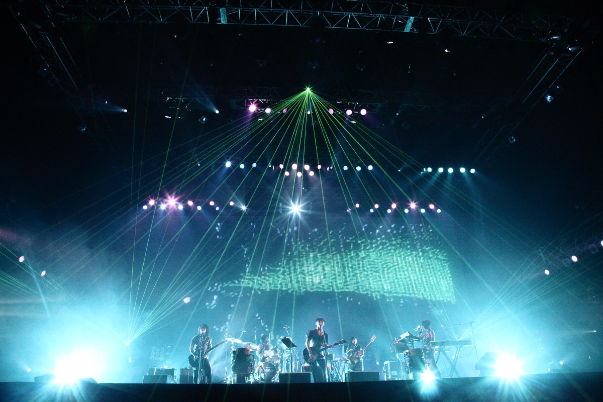 「SAKANAQUARIUM 2011 DocumentaLy」幕張メッセ公演の模様。