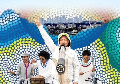 2011年9月に約2年ぶりのニューアルバム「I Believed The Future」を発表したGOMA & THE JUNGLE RHYTHM SECTION。右から2番目がGOMA。