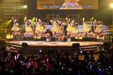 モーニング娘。9期メンバーの生田衣梨奈、鞘師里保、譜久村聖、鈴木香音はこの日加入1周年を迎えた。