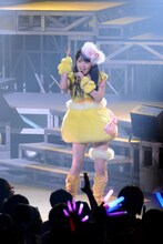 都道府県名対決では「ぶっ“つ”ぎりで勝ちたい」と意気込むも、後輩の娘。10期生・工藤遥と並ぶ19得点で2位に甘んじた道重さゆみ。