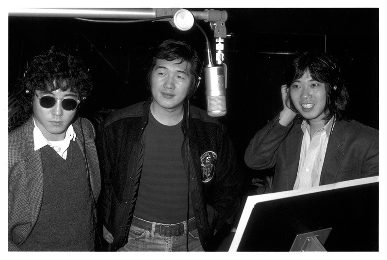 30年前の「ナイアガラトライアングル vol.2」レコーディング時の写真。