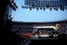 「SUMMER SONIC 2011」でのX JAPANのパフォーマンス。