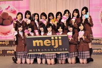 乃木坂46「明治手づくりチョコレート選抜」メンバー16名。