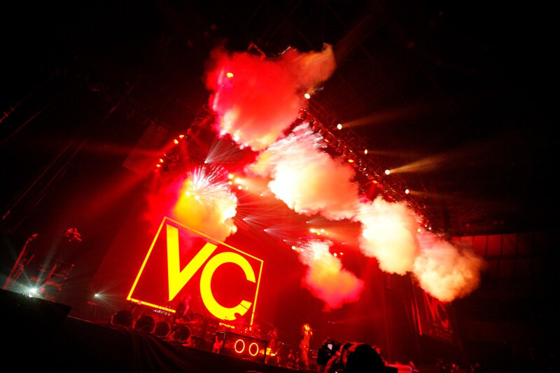 「OMEGA TOUR 11-12 VENOMOUS CELL -FINALE-」の模様。