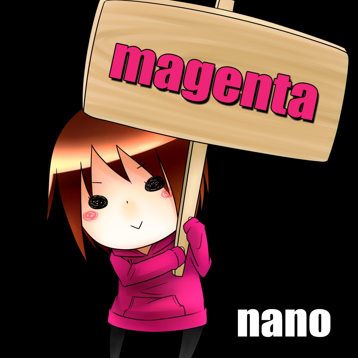 配信シングル「magenta」ジャケット