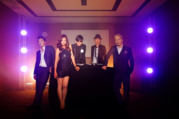 「ミス ユニバース feat. SU, ILMARI（from RIP SLYME）, 黒木メイサ」ビデオクリップ撮影の模様。