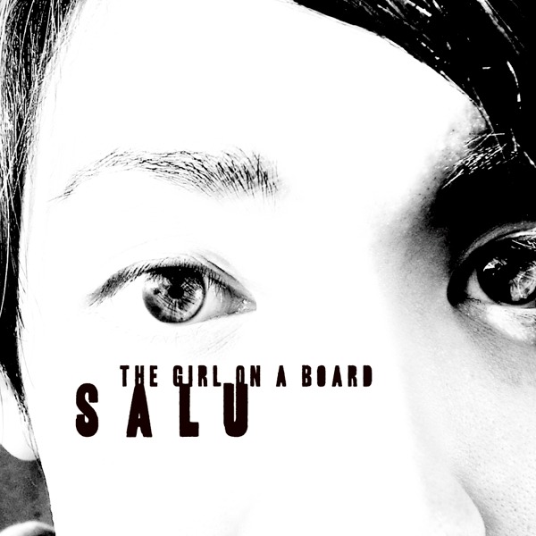 デジタルシングル「THE GIRL ON A BOARD feat. 鋼田テフロン」ジャケット