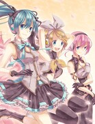 コンピレーションアルバム「ボカ☆フレ！-VOCALOID FRESHMEN-」ジャケット