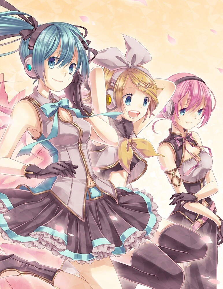 コンピレーションアルバム「ボカ☆フレ！-VOCALOID FRESHMEN-」ジャケット