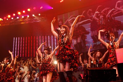 写真は1月22日に行われたライブイベント「AKB48リクエストアワー セットリストベスト100 2012」の様子。