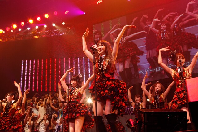 写真は1月22日に行われたライブイベント「AKB48リクエストアワー セットリストベスト100 2012」の様子。