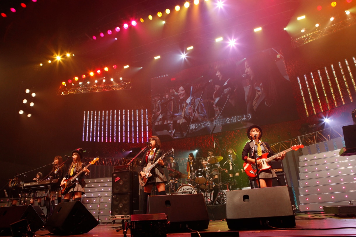 BabyBlossom初ライブの様子。