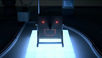 「World.Words.Lights.」ビデオクリップのワンシーン。