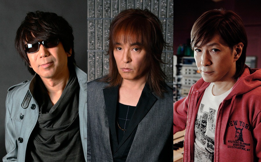 TM NETWORK（写真左から木根尚登、宇都宮隆、小室哲哉）