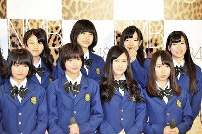 写真前列左から城恵理子、谷川愛梨、矢倉楓子、島田玲奈。後列左から小鷹狩佑香、高野祐衣、村瀬紗英、藤田留奈。