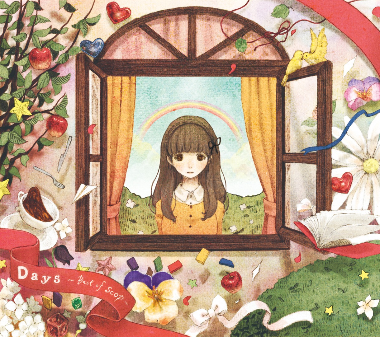 写真はすこっぷのアルバム「Days ～Best of Scop～」ジャケット。