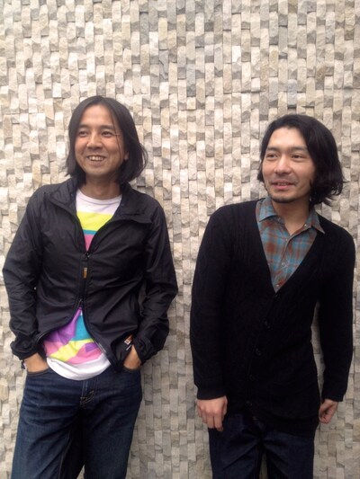 高野寛（写真左）と伊藤大助（写真右）。