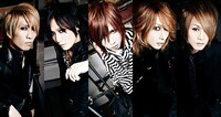 Angelo。写真左からKOHTA（B）、ギル（G）、キリト（Vo）、Karyu（G）、TAKEO（Dr）。