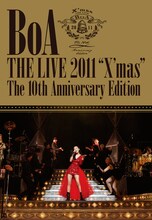 DVD「BoA THE LIVE 2011 "X'mas" ～The 10th Anniversary Edition～」ジャケット