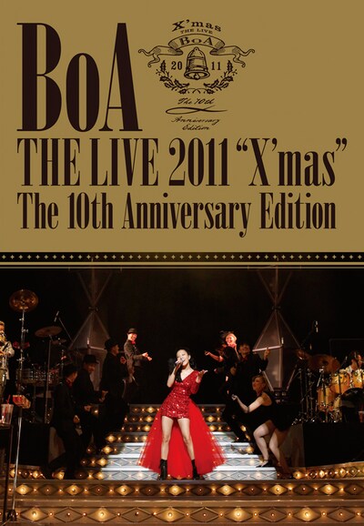 DVD「BoA THE LIVE 2011 "X'mas" ～The 10th Anniversary Edition～」ジャケット