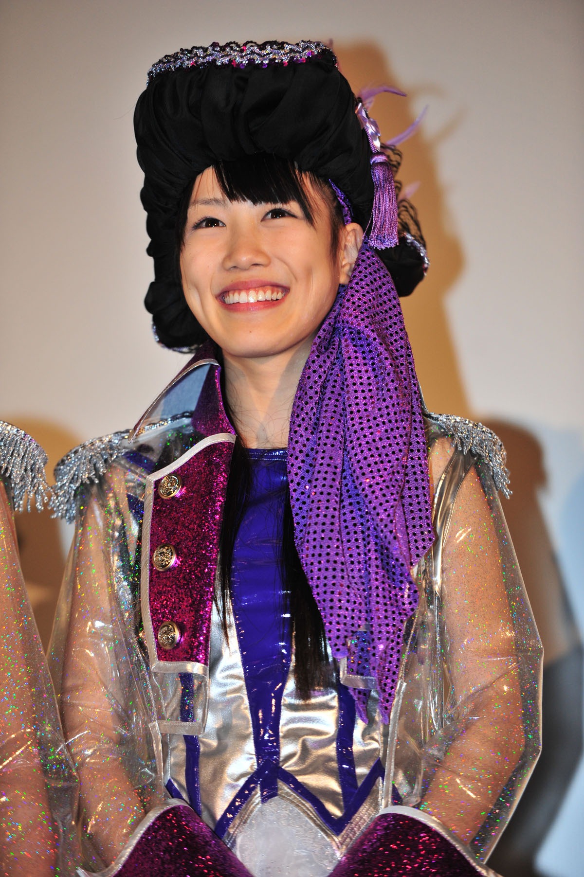 「自分自身の言葉を言うような感じだったのでアドリブもやりやすかったです」と答えた高城れに。百田夏菜子からの「アドリブなんかあったっけ？」というツッコミには「目線のやり場とか？」と回答。