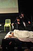 第3戦「ももクロ VS. テレビ」の様子。