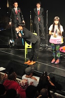 第5戦「ももクロ VS. ファンキー」の様子。