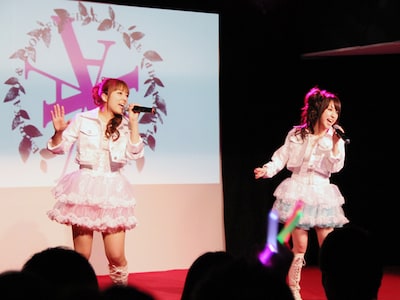 2月4日の「アドリブアニメ研究所」公開収録で行われたかと＊ふくのライブパフォーマンス。