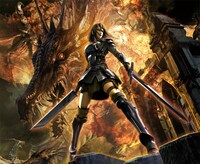 映画「ドラゴンエイジ-ブラッドメイジの聖戦-」キービジュアル (C)2011 Dragon Age Project. All rights reserved by FUNimation / T.O Entertainment