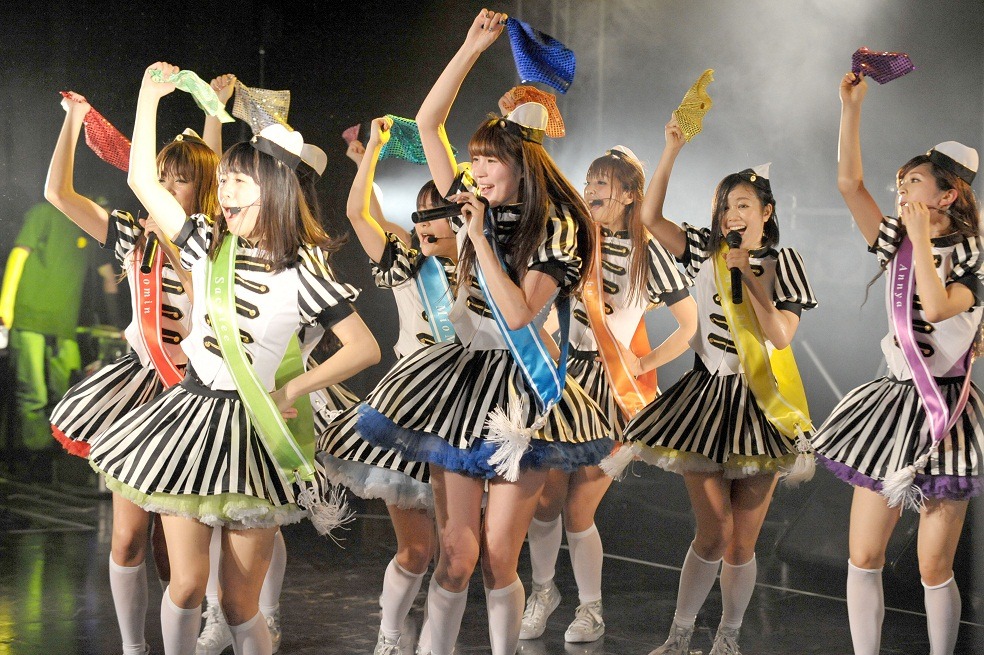 ぱすぽ☆（写真は2月12日のワンマンライブより）