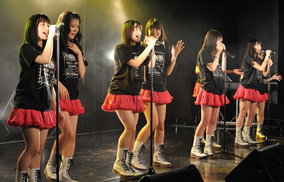 ぱすぽ☆新メンバー候補（写真は2月12日のワンマンライブより）