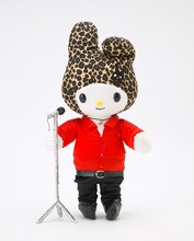 ヒョウ柄の帽子でキメたDIAMOND☆YUKAIのロックなマイメロディ。